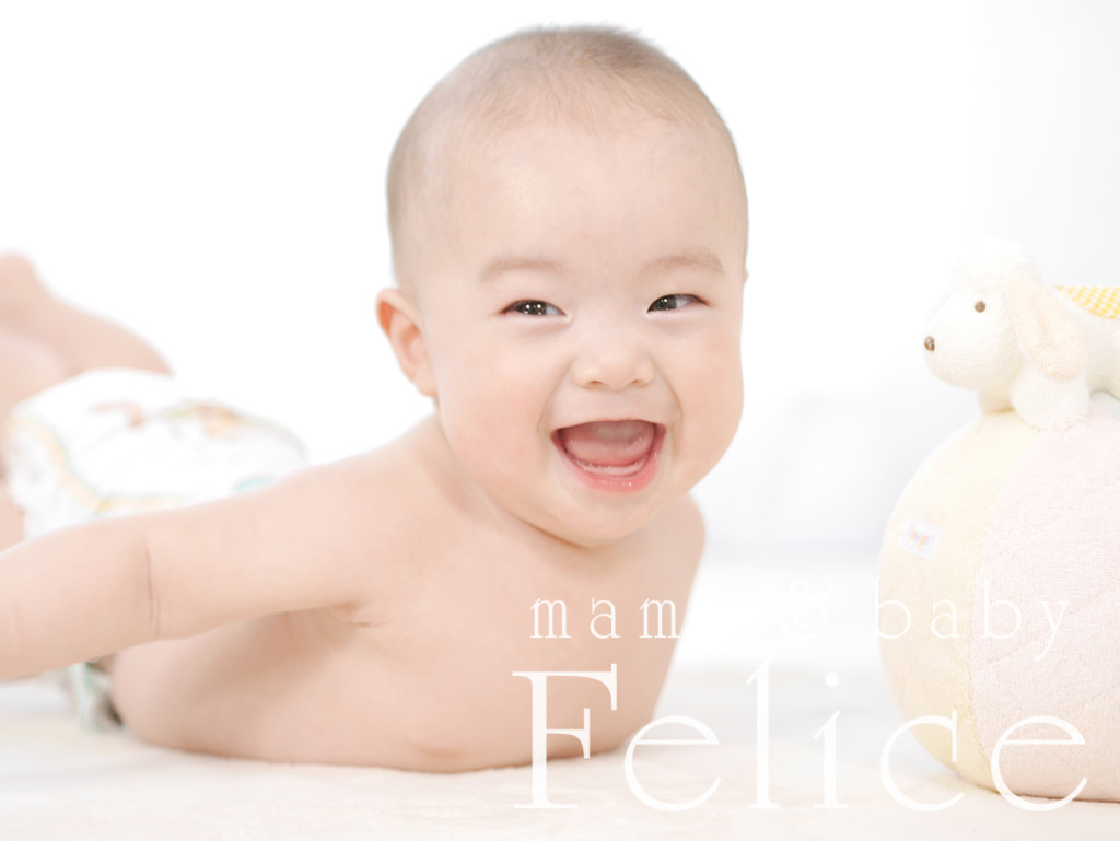 ５か月男の子ベビーフォト