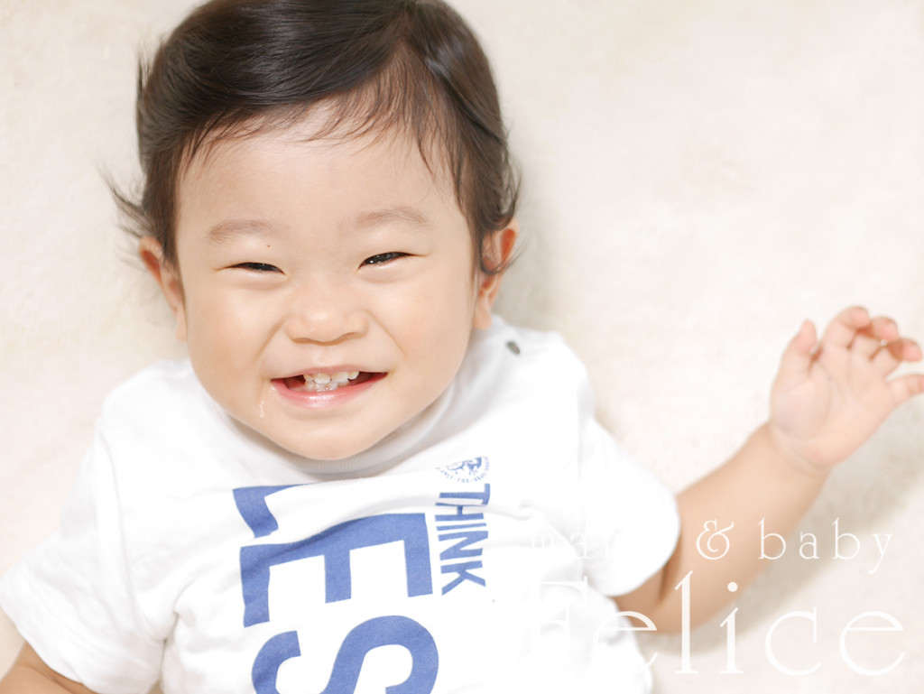 1歳バースデーフォト