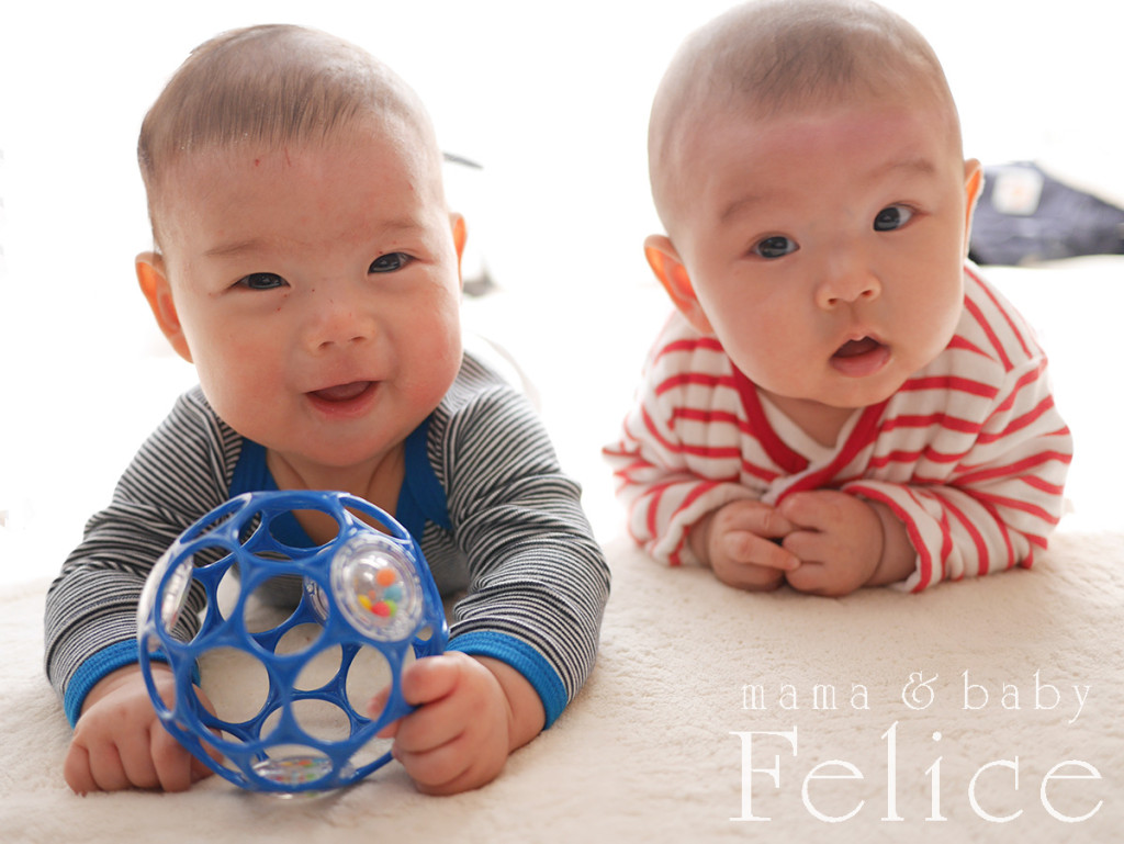 ３か月ベビーマッサージ