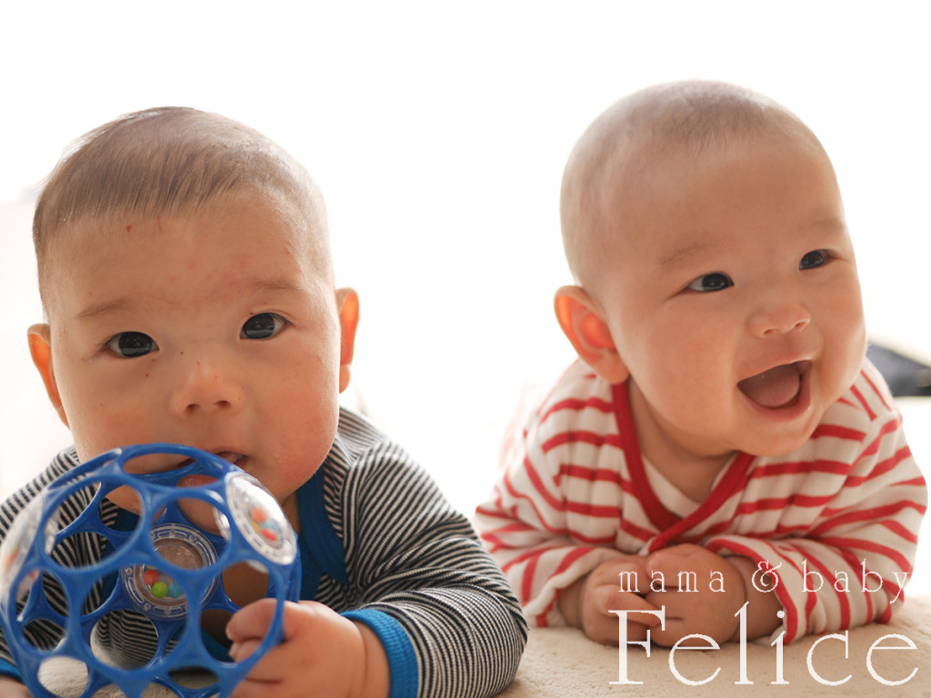 ３か月ベビーマッサージ