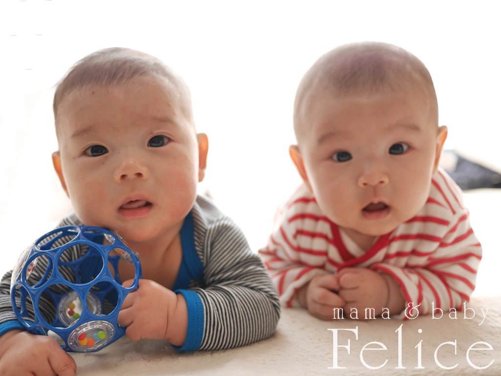 ３か月ベビーマッサージ