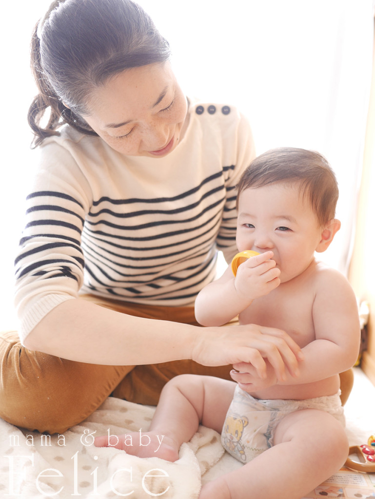 ８ヶ月ベビーマッサージ