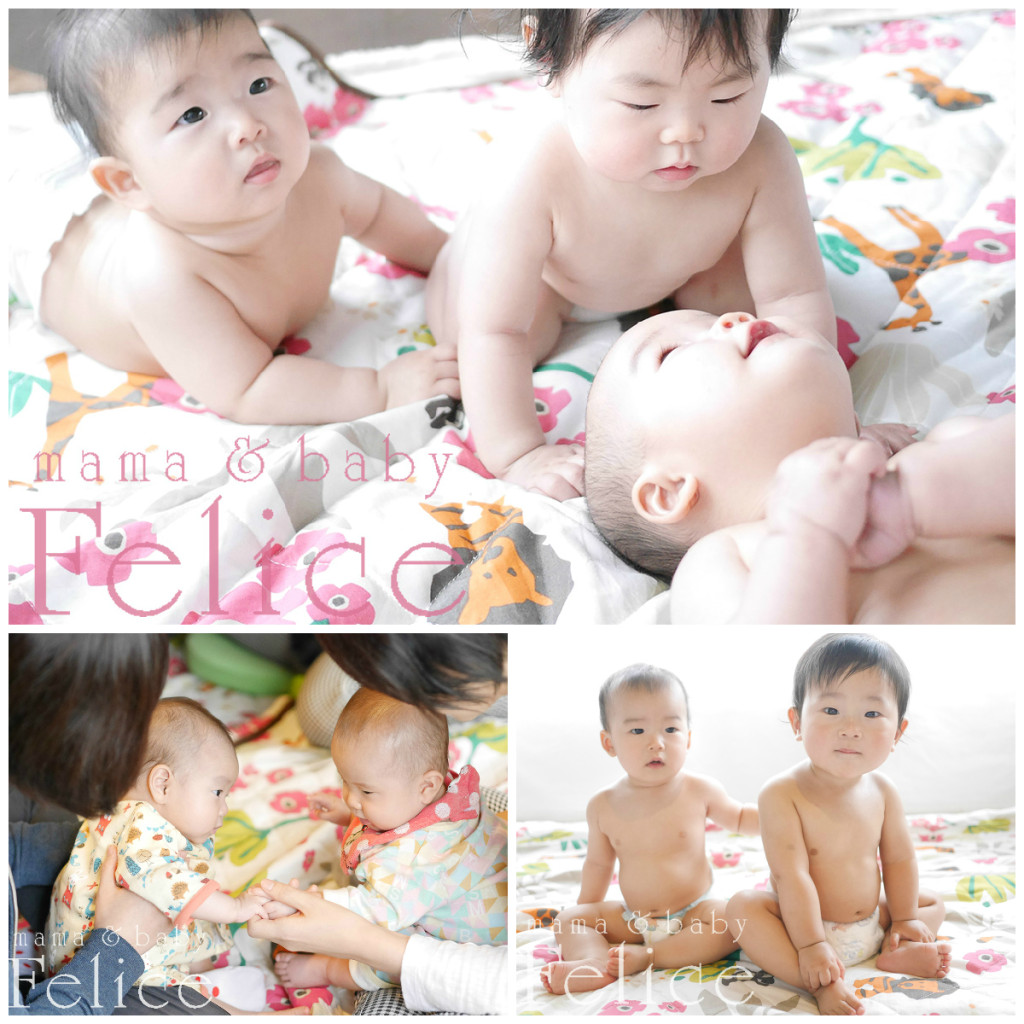 ベビーマッサージ後