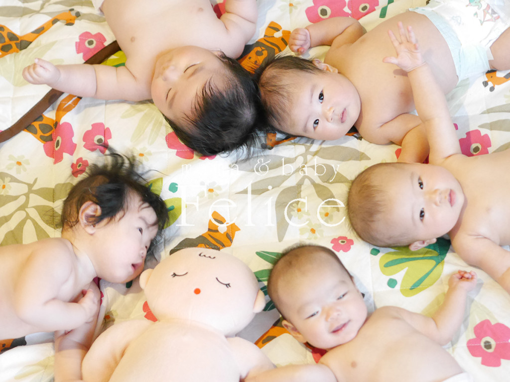 ベビーマッサージの輪