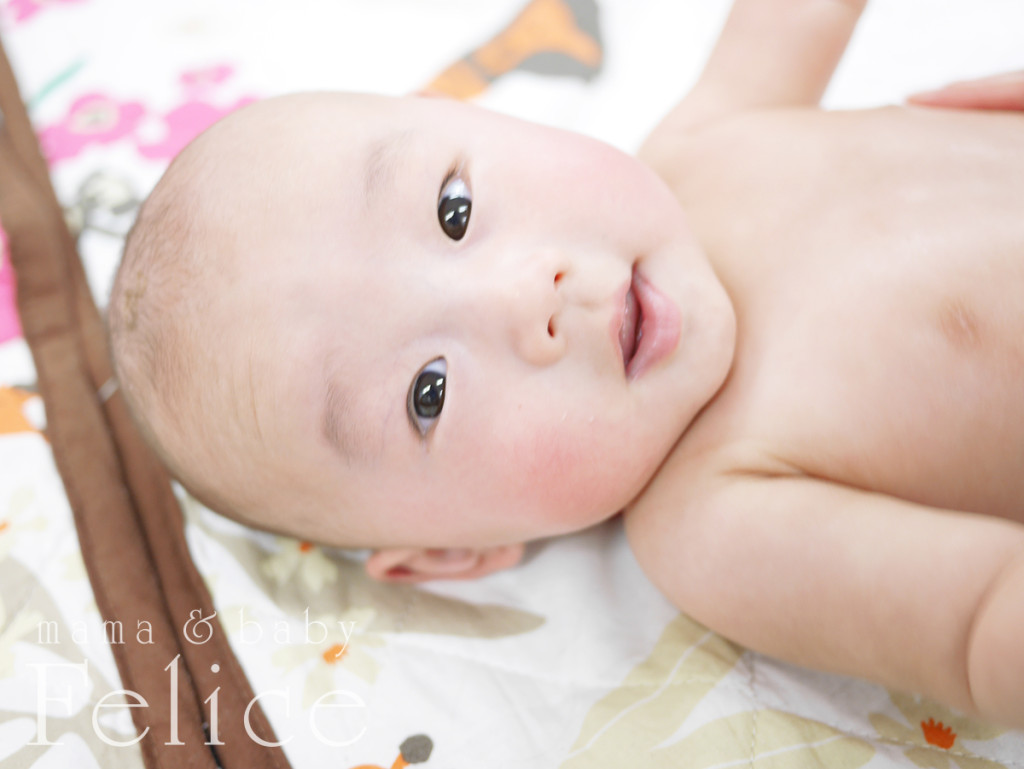 フコク生命ベビーマッサージ体験