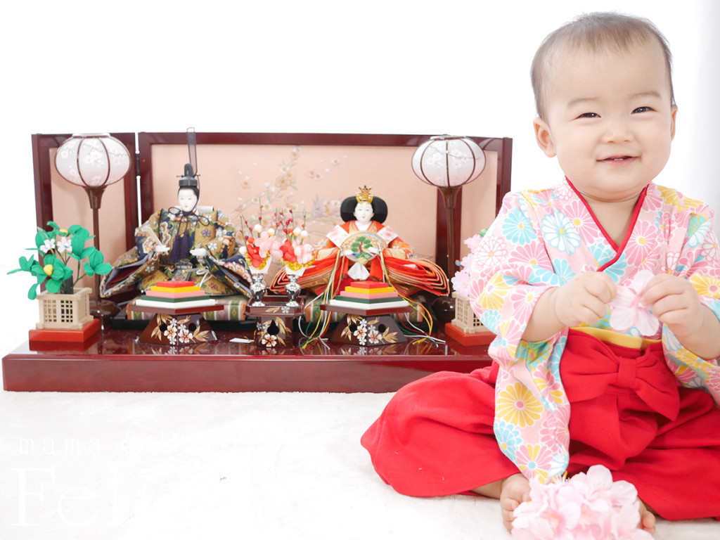 初節句のベビーフォト